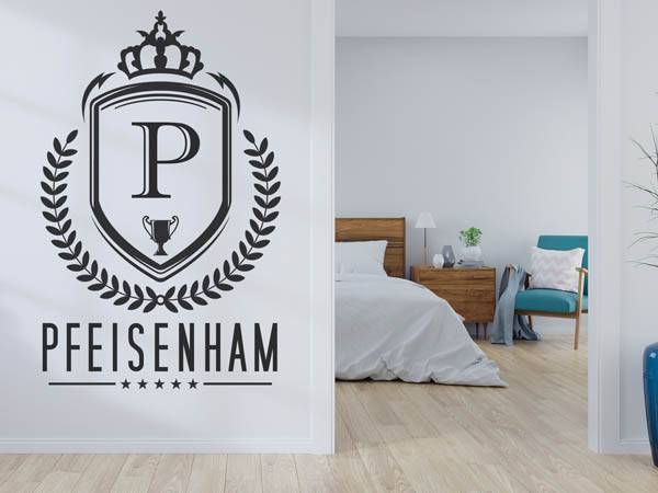 Wandtattoo Pfeisenham Wappen