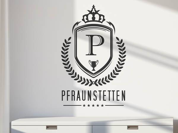 Wandtattoo Pfraunstetten Wappen