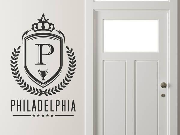 Wandtattoo Philadelphia Wappen