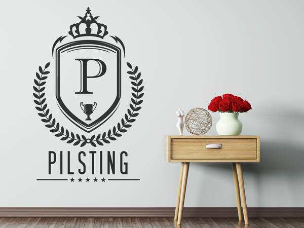 Wandtattoo Pilsting Wappen