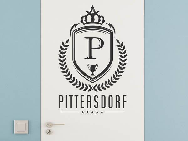 Wandtattoo Pittersdorf Wappen