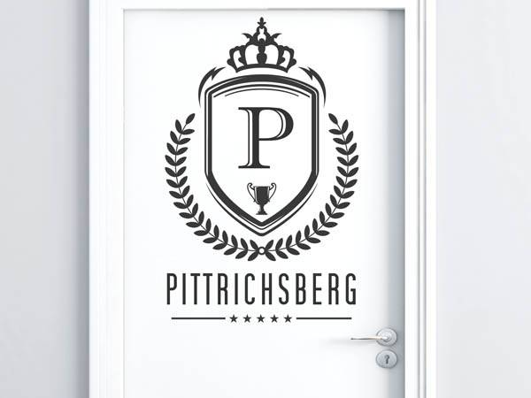 Wandtattoo Pittrichsberg Wappen