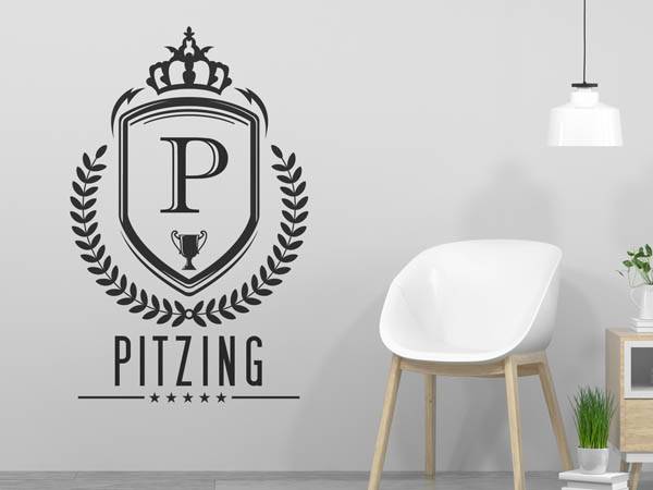 Wandtattoo Pitzing Wappen
