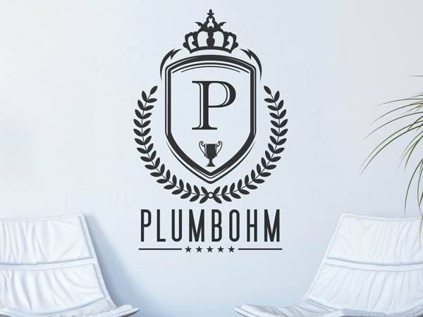 Wandtattoo Plumbohm Wappen