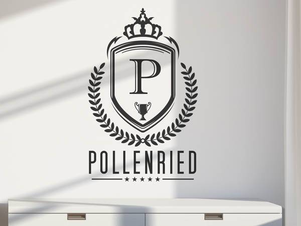 Wandtattoo Pollenried Wappen