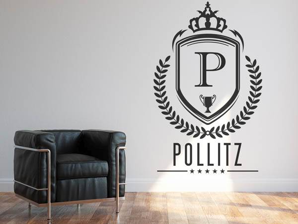 Wandtattoo Pollitz Wappen