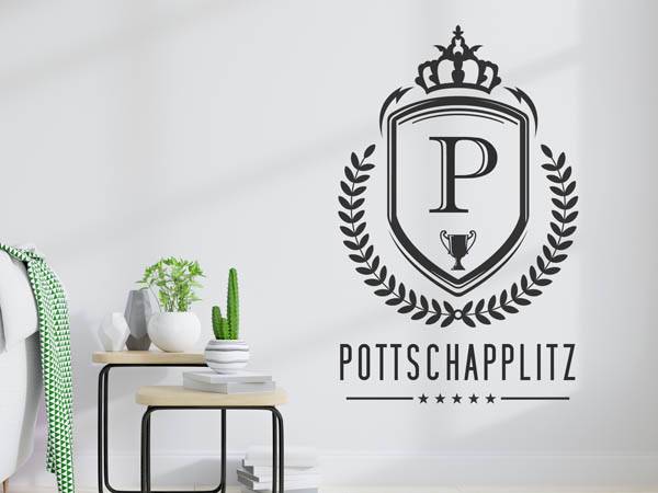 Wandtattoo Pottschapplitz Wappen