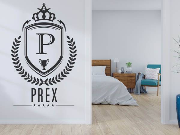 Wandtattoo Prex Wappen