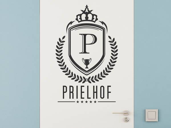 Wandtattoo Prielhof Wappen