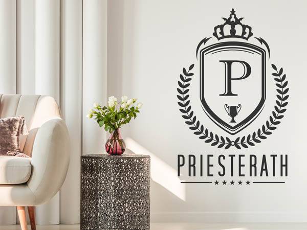 Wandtattoo Priesterath Wappen