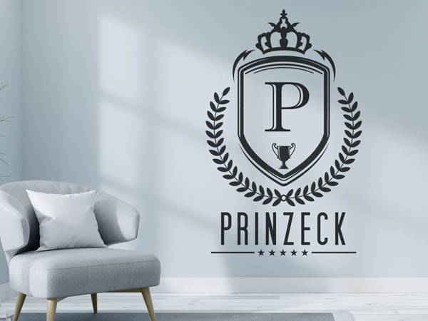 Wandtattoo Prinzeck Wappen