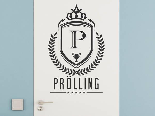 Wandtattoo Prölling Wappen