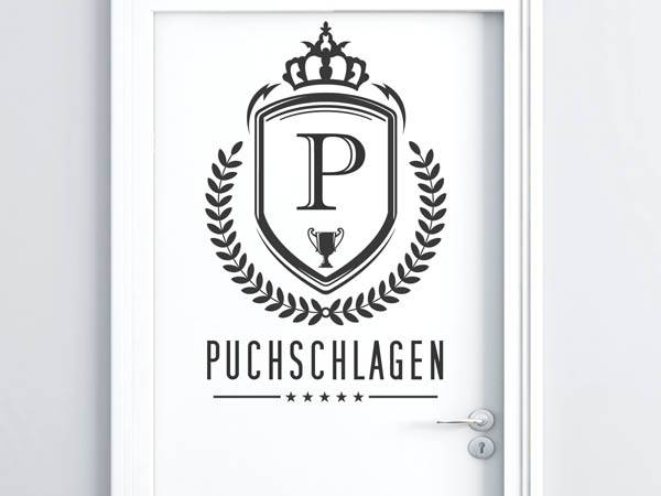 Wandtattoo Puchschlagen Wappen