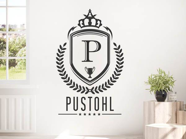 Wandtattoo Pustohl Wappen