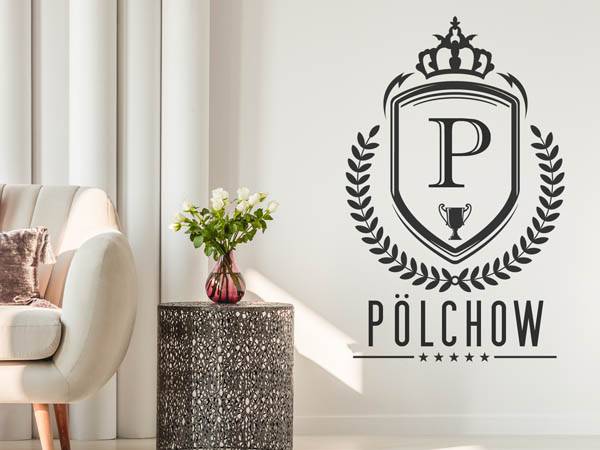 Wandtattoo Pölchow Wappen