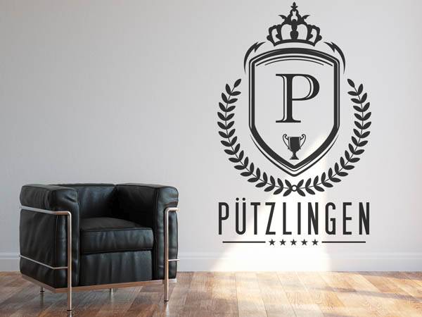Wandtattoo Pützlingen Wappen