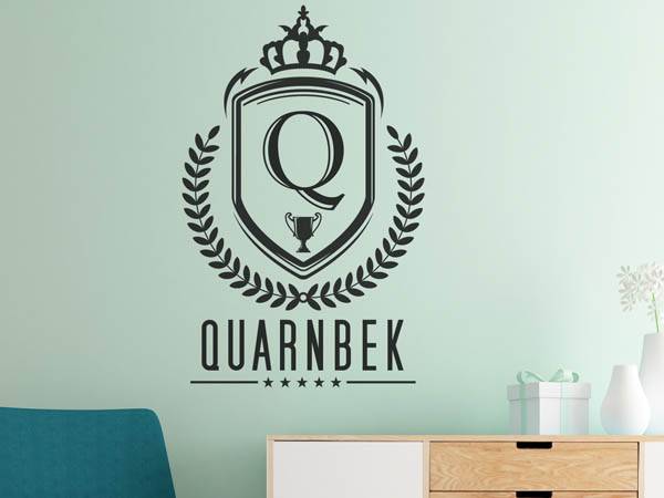 Wandtattoo Quarnbek Wappen