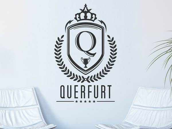 Wandtattoo Querfurt Wappen