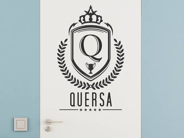 Wandtattoo Quersa Wappen