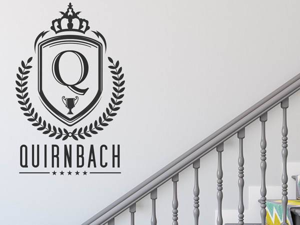 Wandtattoo Quirnbach Wappen