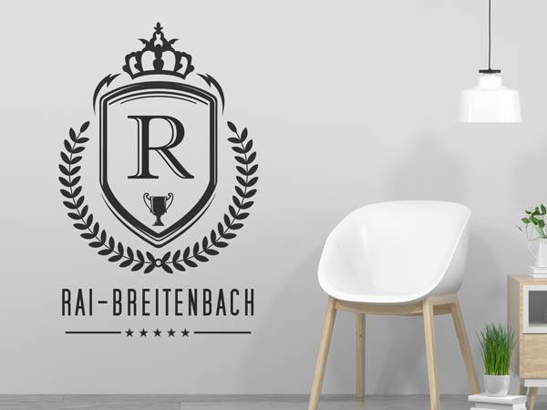 Wandtattoo Rai-Breitenbach Wappen