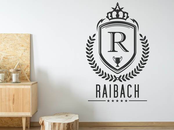 Wandtattoo Raibach Wappen