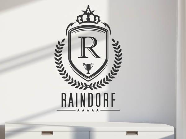 Wandtattoo Raindorf Wappen