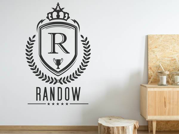 Wandtattoo Randow Wappen