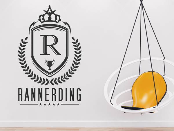 Wandtattoo Rannerding Wappen