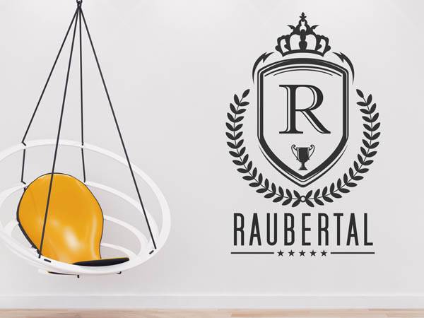 Wandtattoo Raubertal Wappen