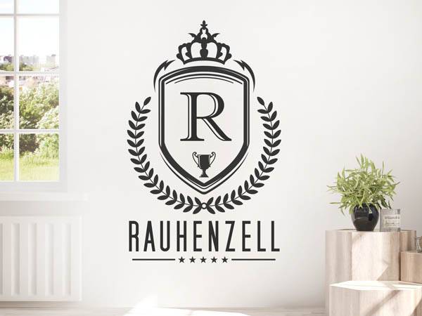 Wandtattoo Rauhenzell Wappen