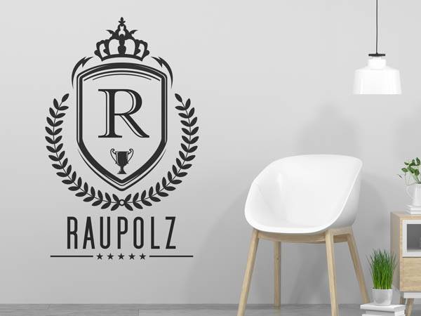 Wandtattoo Raupolz Wappen