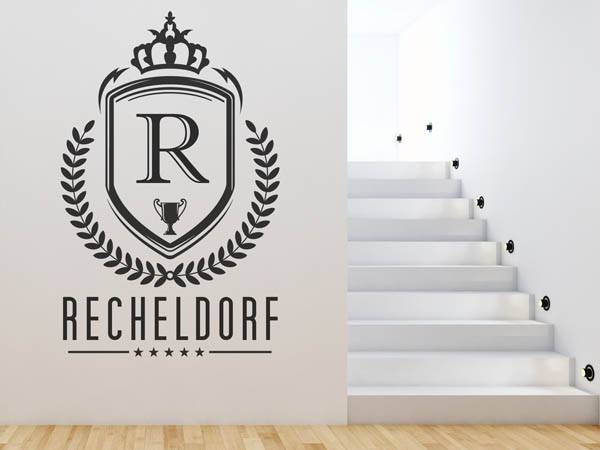 Wandtattoo Recheldorf Wappen