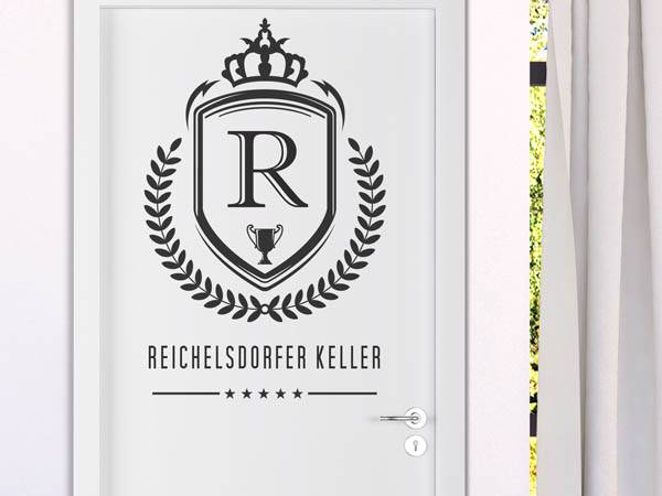 Wandtattoo Reichelsdorfer Keller Wappen