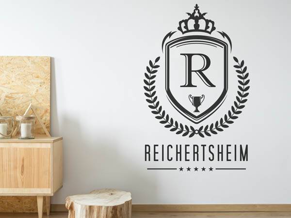 Wandtattoo Reichertsheim Wappen