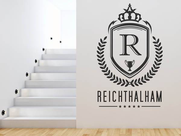 Wandtattoo Reichthalham Wappen