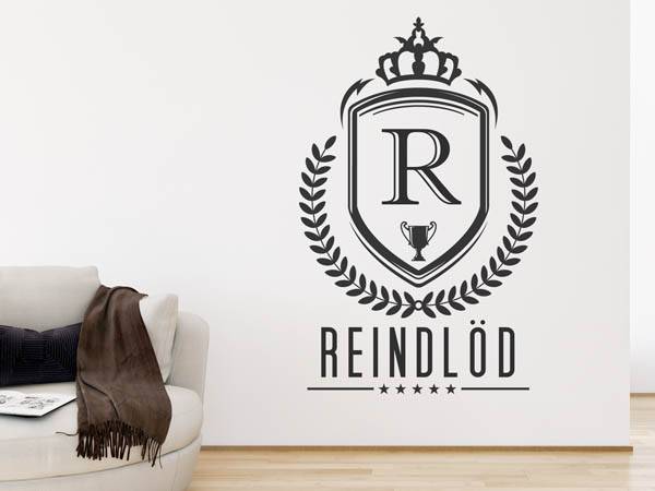 Wandtattoo Reindlöd Wappen