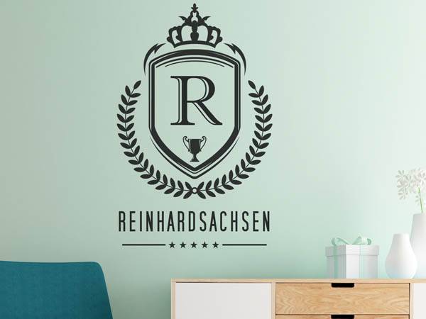 Wandtattoo Reinhardsachsen Wappen