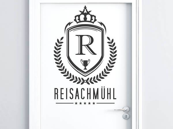 Wandtattoo Reisachmühl Wappen