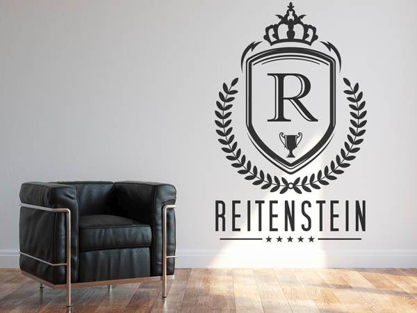 Wandtattoo Reitenstein Wappen