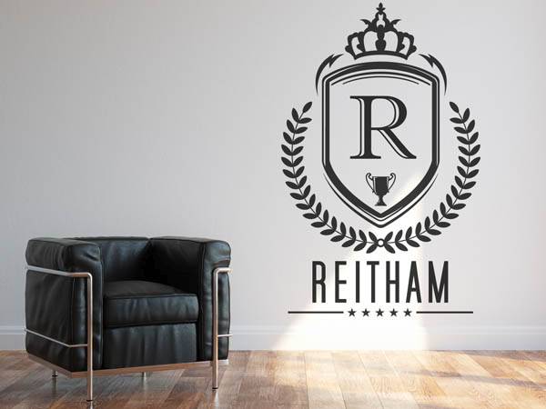 Wandtattoo Reitham Wappen