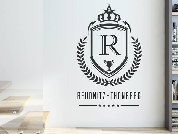 Wandtattoo Reudnitz-Thonberg Wappen