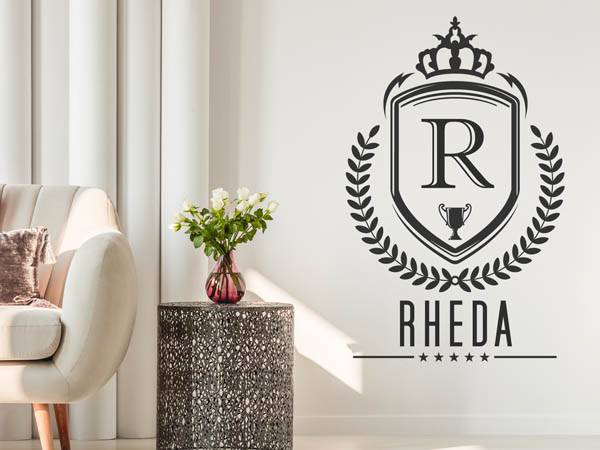 Wandtattoo Rheda Wappen