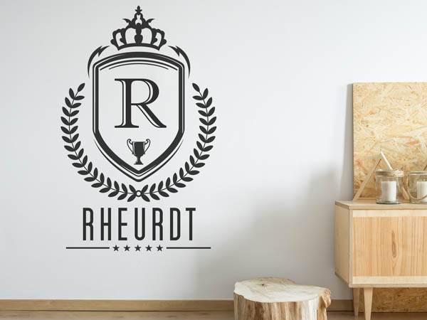 Wandtattoo Rheurdt Wappen