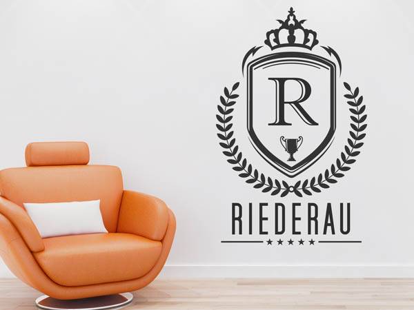 Wandtattoo Riederau Wappen