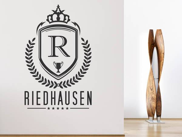 Wandtattoo Riedhausen Wappen