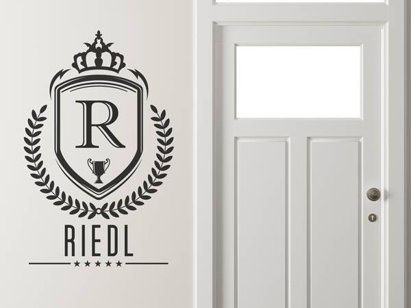 Wandtattoo Riedl Wappen