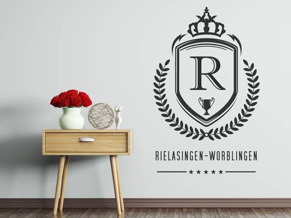Wandtattoo Rielasingen-Worblingen Wappen