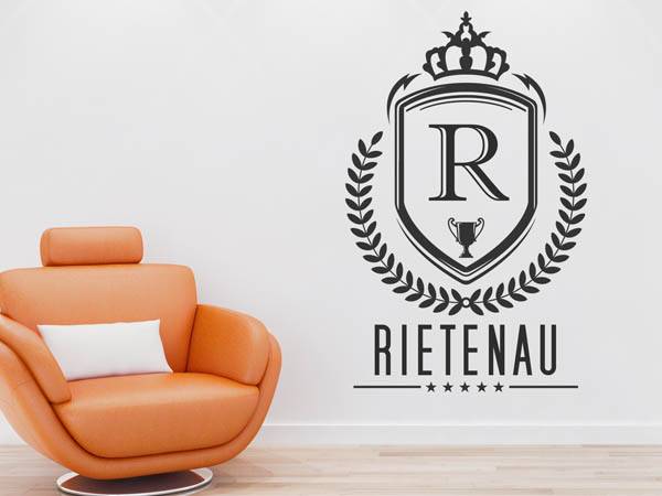 Wandtattoo Rietenau Wappen