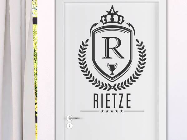 Wandtattoo Rietze Wappen
